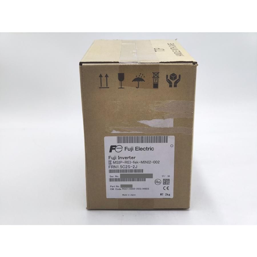 インボイス対応 箱いたみあり 未使用 富士電機 インバータ FRN1.5C2S-2J インバーター その1