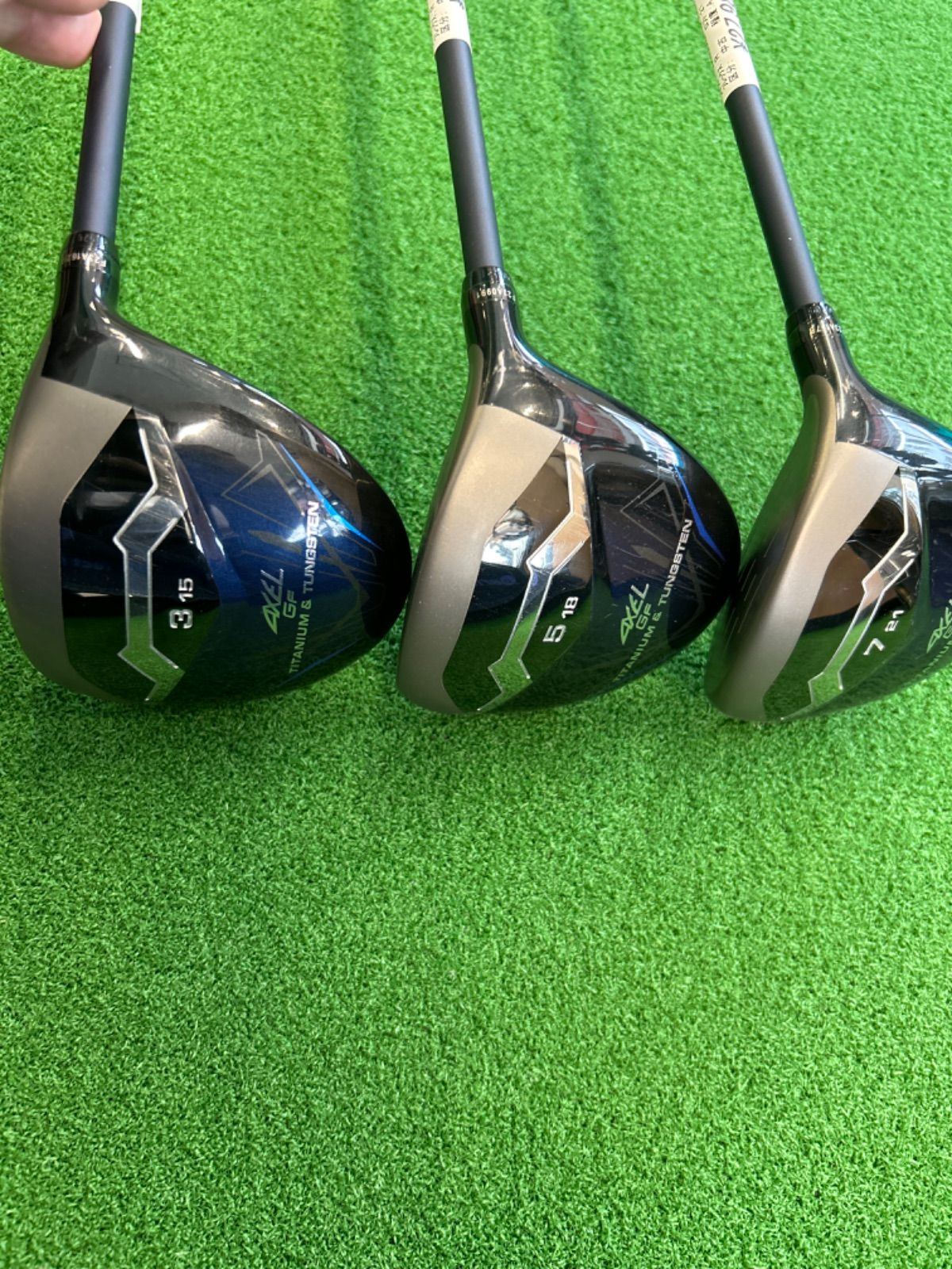 つるや AXCEL AXEL GF フェアウェイウッド VANQUISH 4 【7W】 シャフト