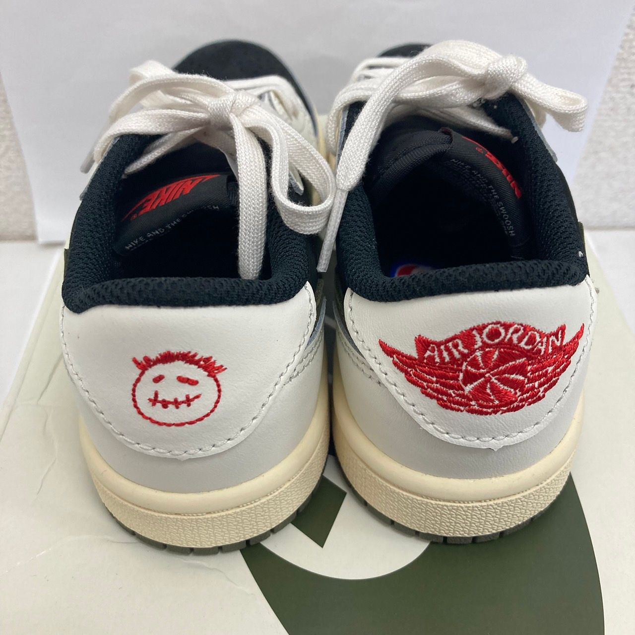 Travis Scott × Nike Air Jordan 1 Low OG 19cm DZ5909-106 ナイキ 