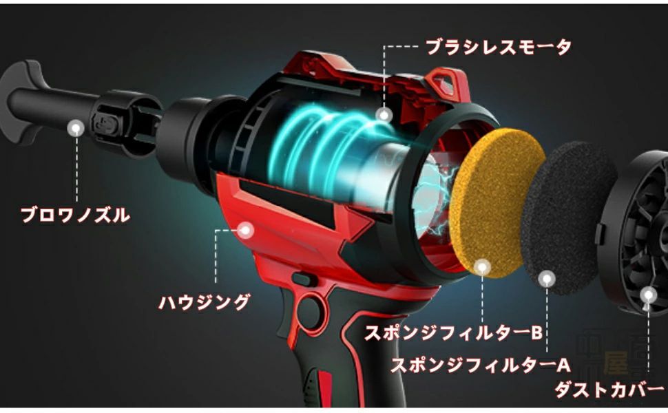 電動エアダスター