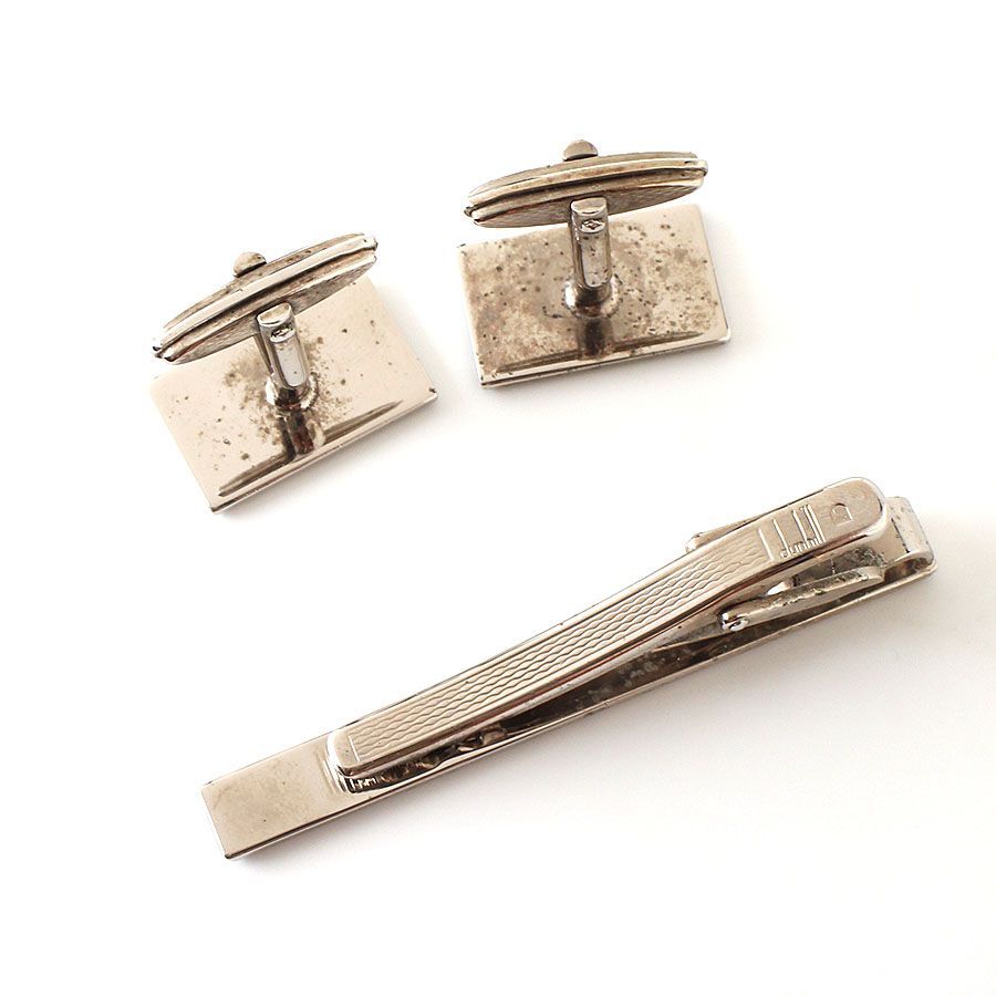 MWG25133 dunhill ダンヒル dロゴ ネクタイピン カフスボタン セット