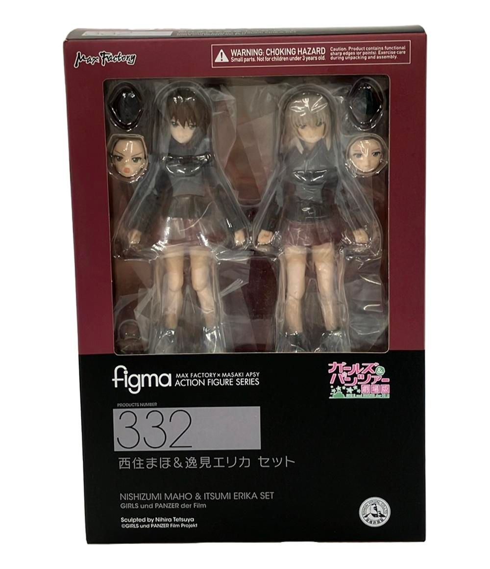 美品 ガールズ&パンツァー劇場版 figma フィギュア 西住まほ&逸見