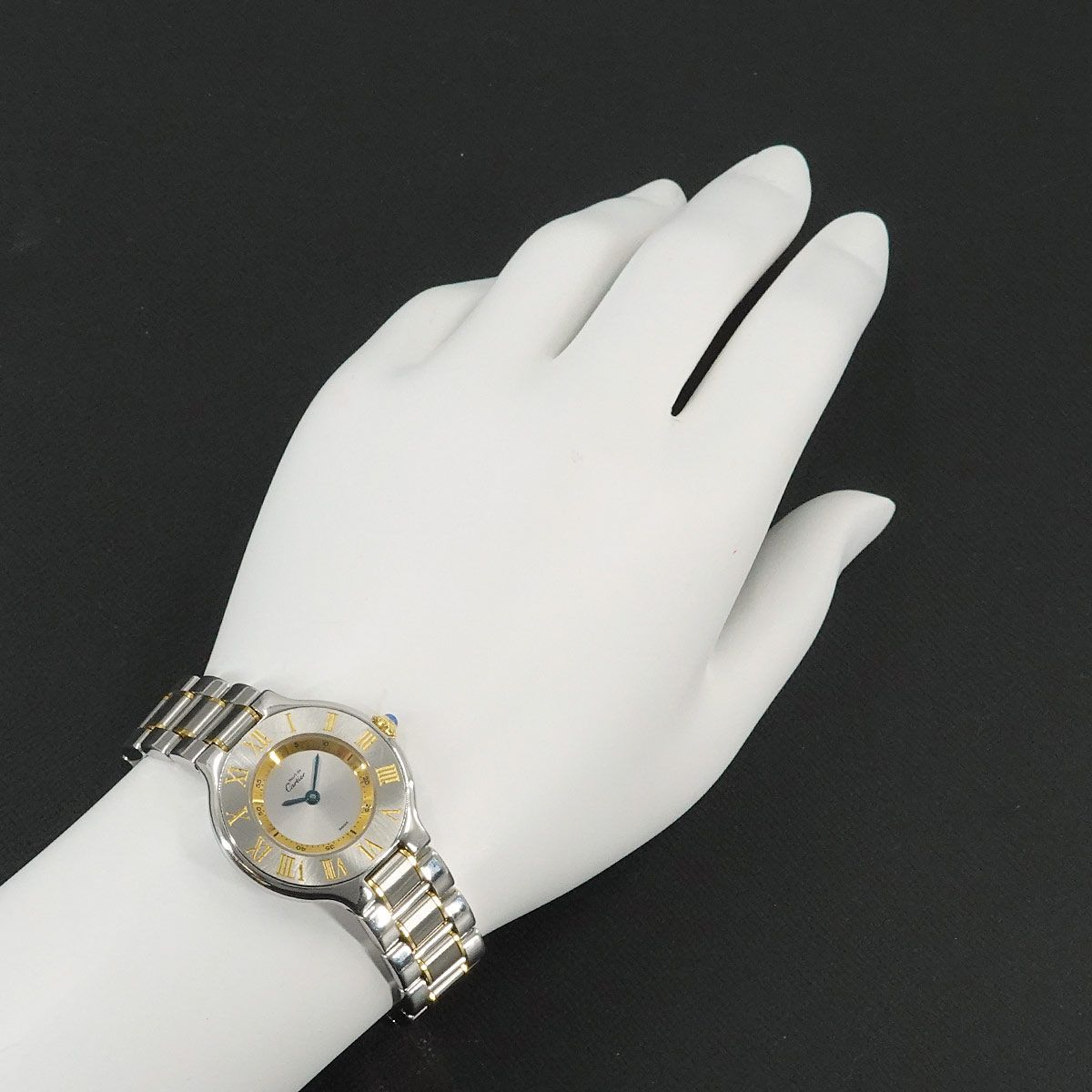 Cartier カルティエ　マスト21 ゴールドコンビ　フルセット Cartier カルティエマスト21 ゴールドコンビフルセット