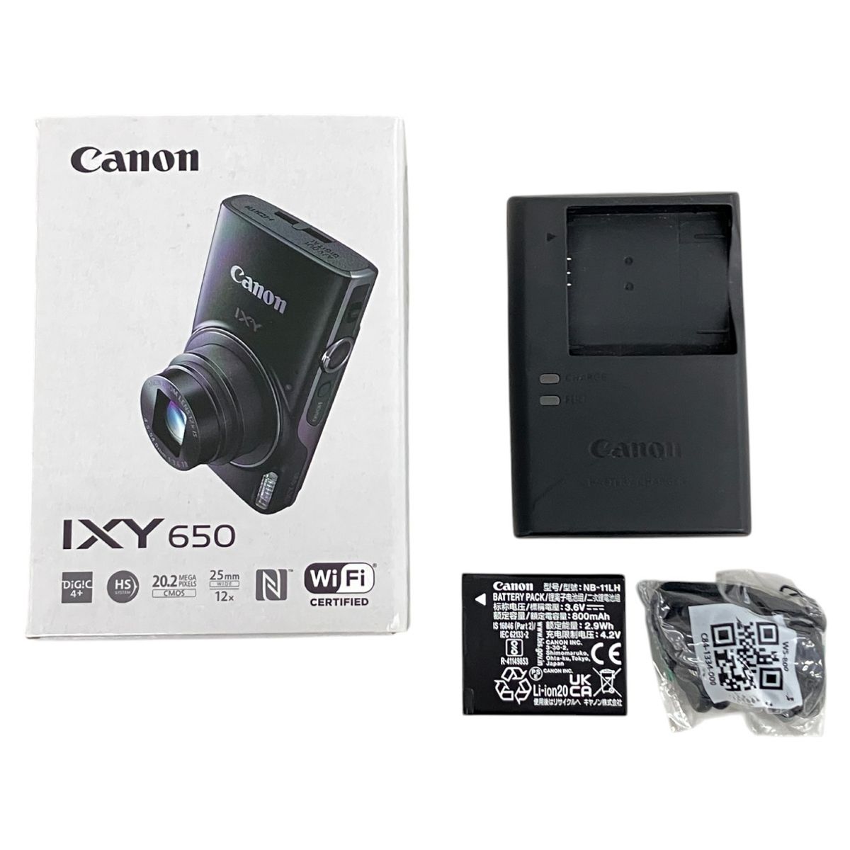 Canon キャノン コンパクトデジタルカメラ IXY650 カメラ