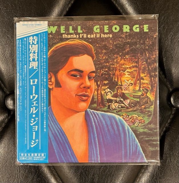 【廃盤紙ジャケCD】ローウェル・ジョージ 「特別料理」Lowell George