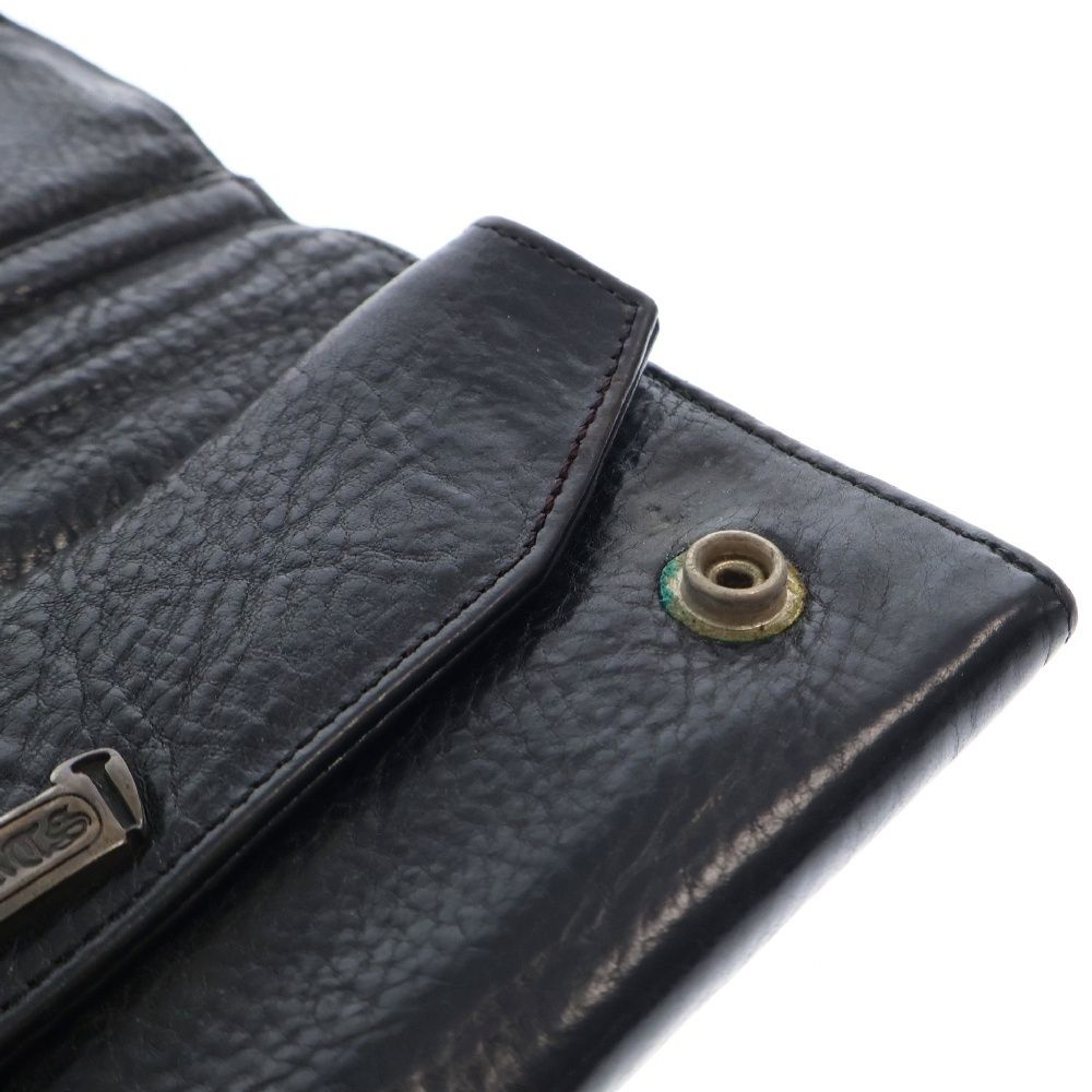 CHROME HEARTS (クロムハーツ) LONG WALLET グリーシー クロス
