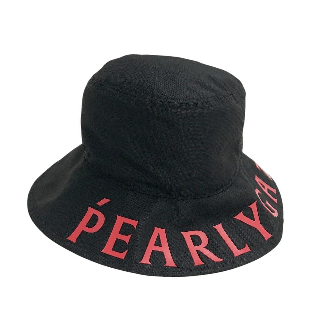 PEARLY GATES パーリーゲイツ バケット ハット ブラック系 FR