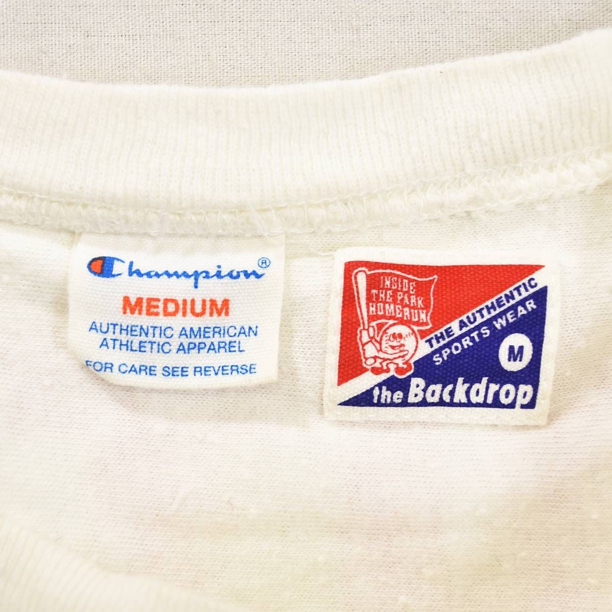 別注】 チャンピオン Champion x バックドロップ Backdrop COLUMBUS 