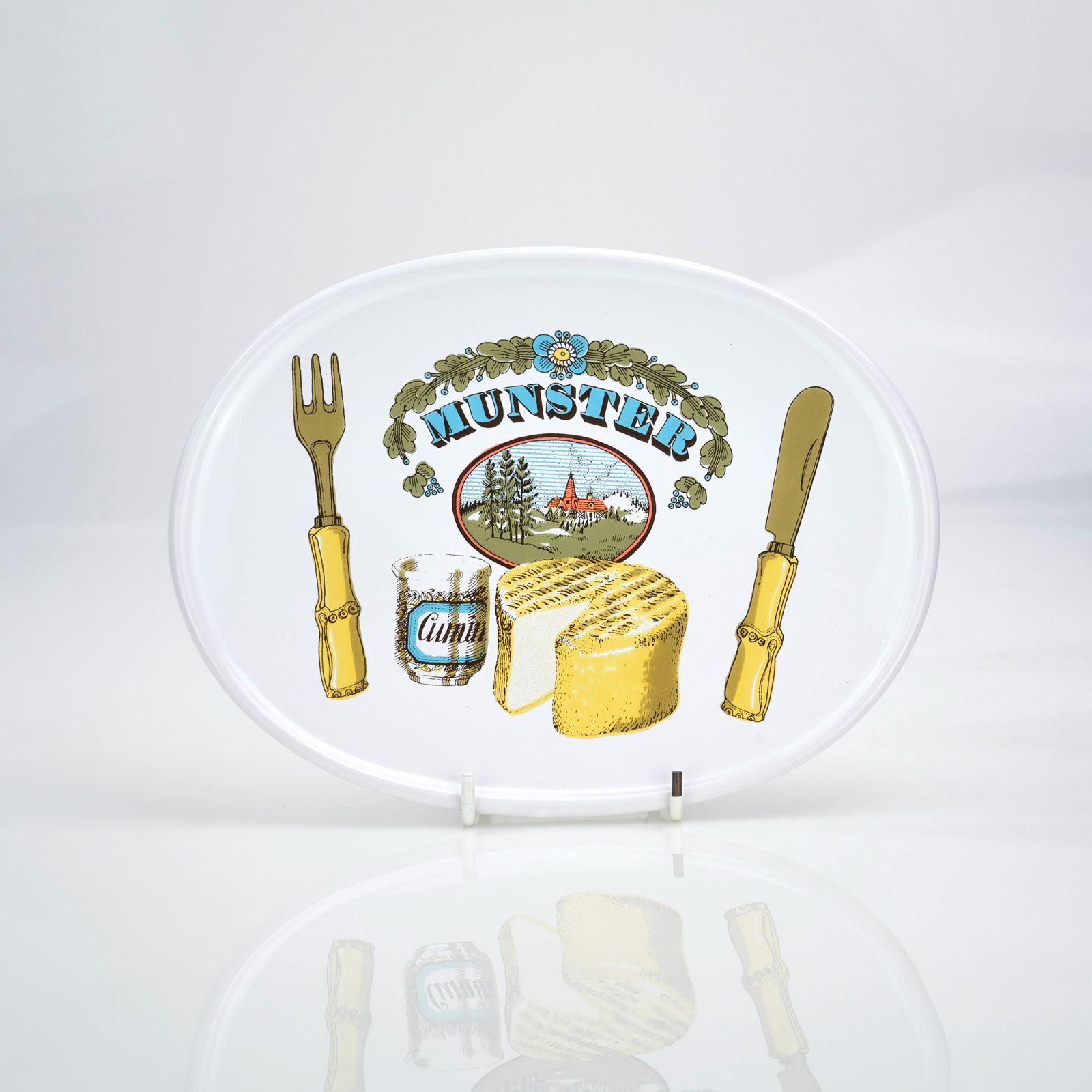 エステロ Estello フランス製陶磁器 テーブルウェア プレート チーズ柄 2枚セット - メルカリ