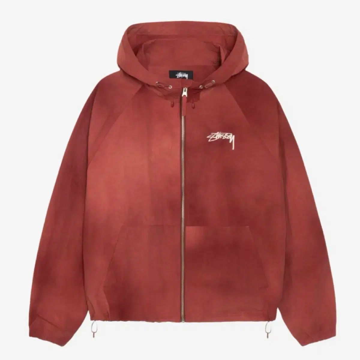 雷市場（ポンジャン）商品韓国直送】 XL STUSSY(ステューシー) ウェーブ ダイ ビーチ シェル ジャケット マルーン - メルカリ