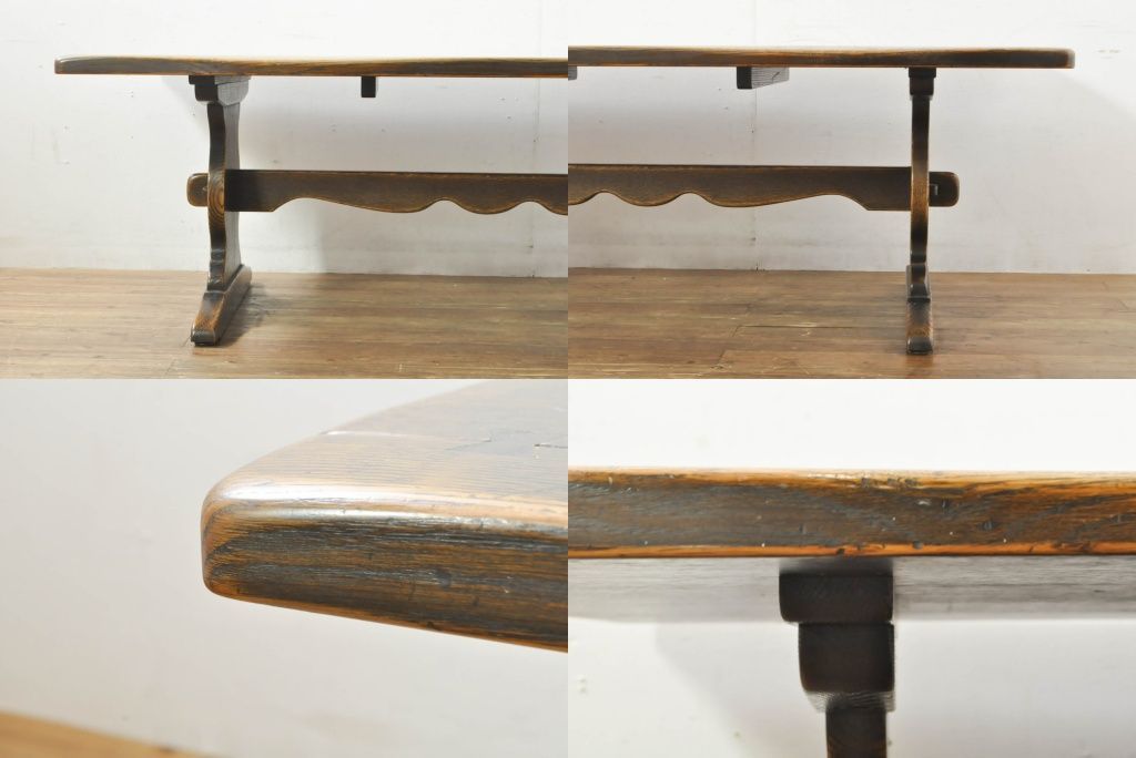 コメントで5000円引き☆日本伝統工芸品☆一枚板座卓 家具の里