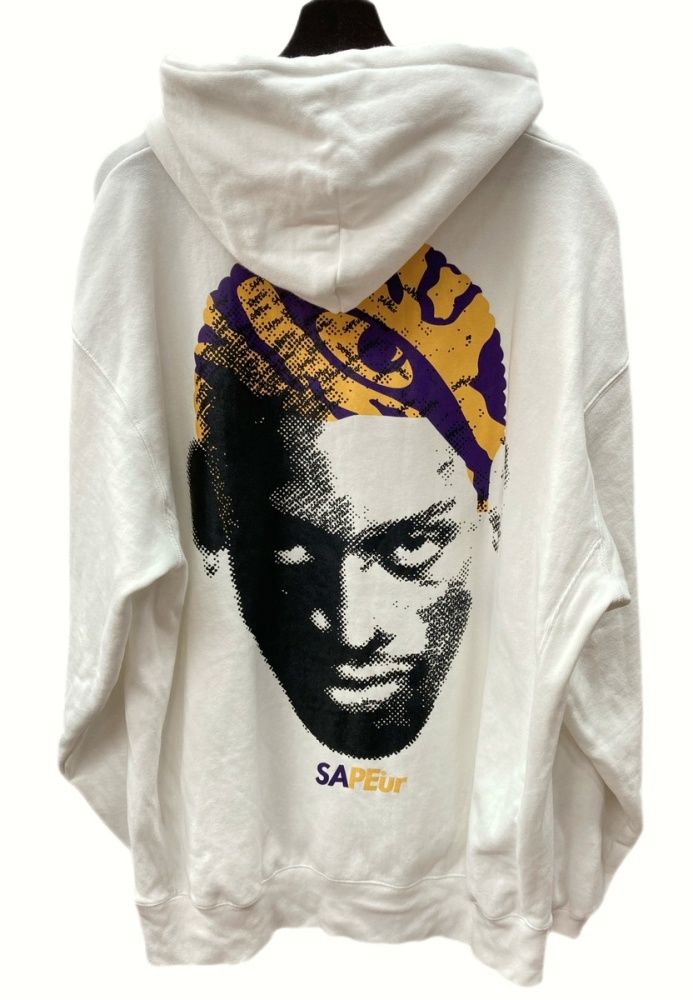 サプール SAPEur LSTIGER HEAD HOODIE WHITE LOSANGELES ロッドマン 