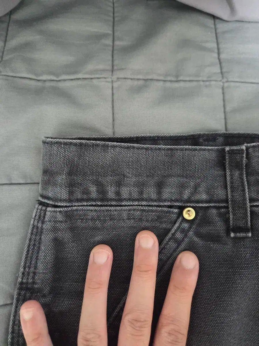  ヴィンテージ Carhartt カーハート ダブルニー 黒 36 チノパン パンツ