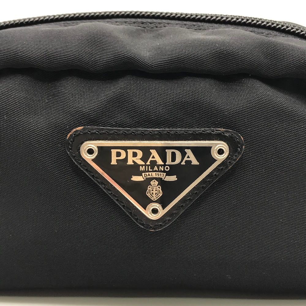 倉吉店】PRADA | プラダ ポーチ ナイロンミニポーチ ブラック
