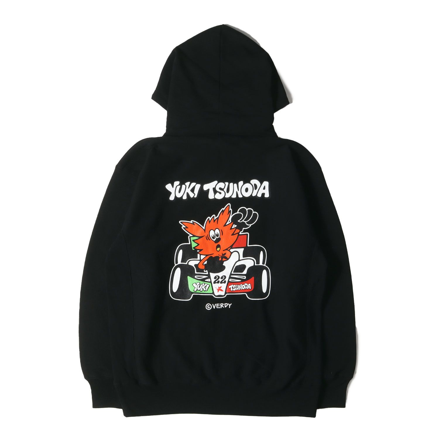 VERDYパーカー 新品 VERDY ヴェルディ パーカー サイズ:XL 24SS ×F-1 角田裕毅