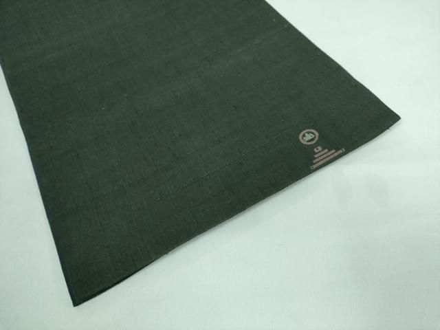 平和屋本店■極上　Maru　Factory　丸山正　太鼓柄　京袋帯　紬地　黒地　逸品　DZAA5861kh5 平和屋本店□極上 Maru Factory 丸山正 太鼓柄 京袋帯 紬地 黒地 逸品