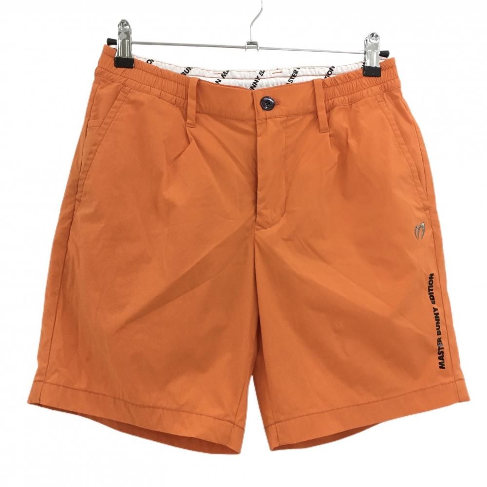 超美品】マスターバニー ハーフパンツ オレンジ ウエストゴム