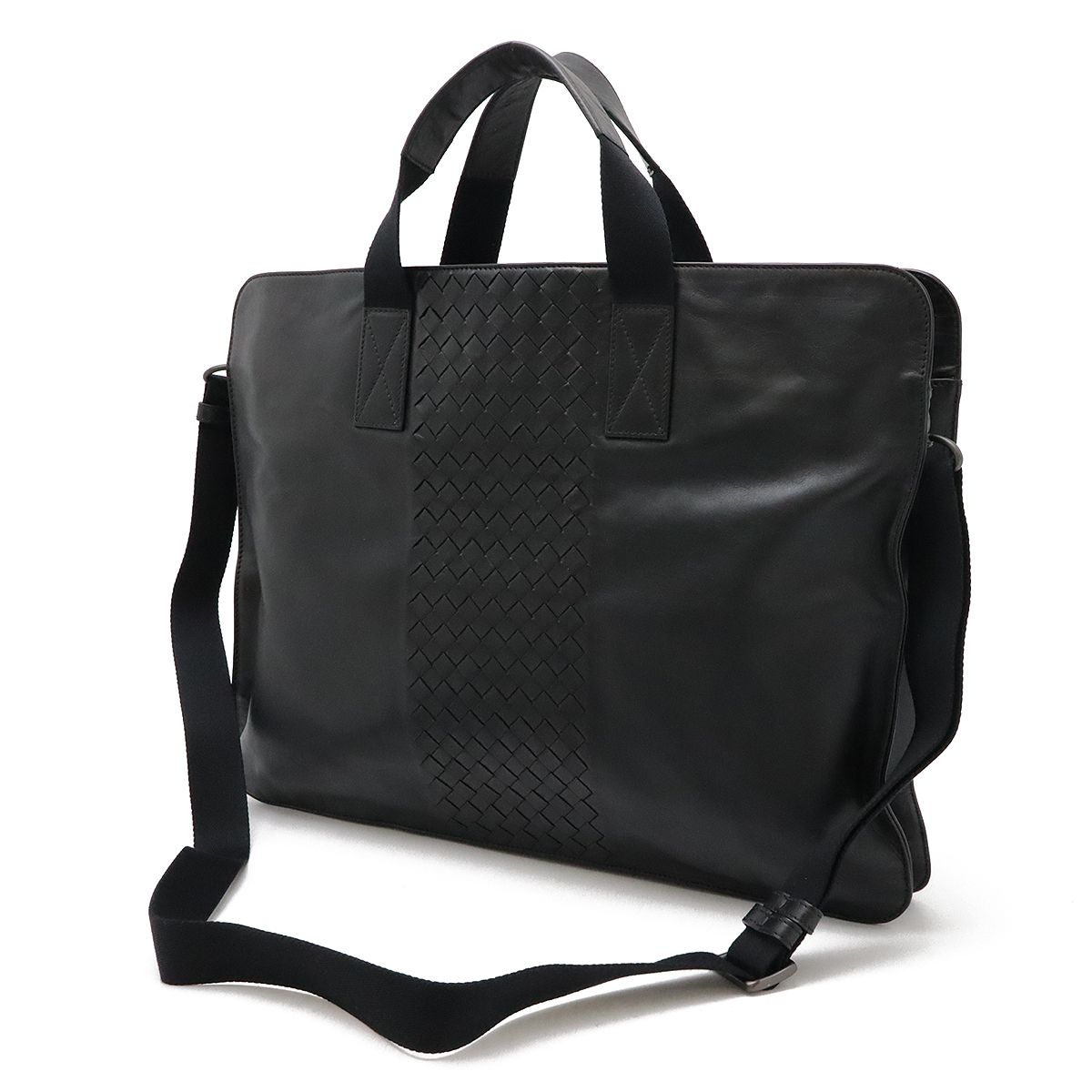 楽天市場】ボッテガヴェネタ ブリーフケース ビジネスバッグ 黒
