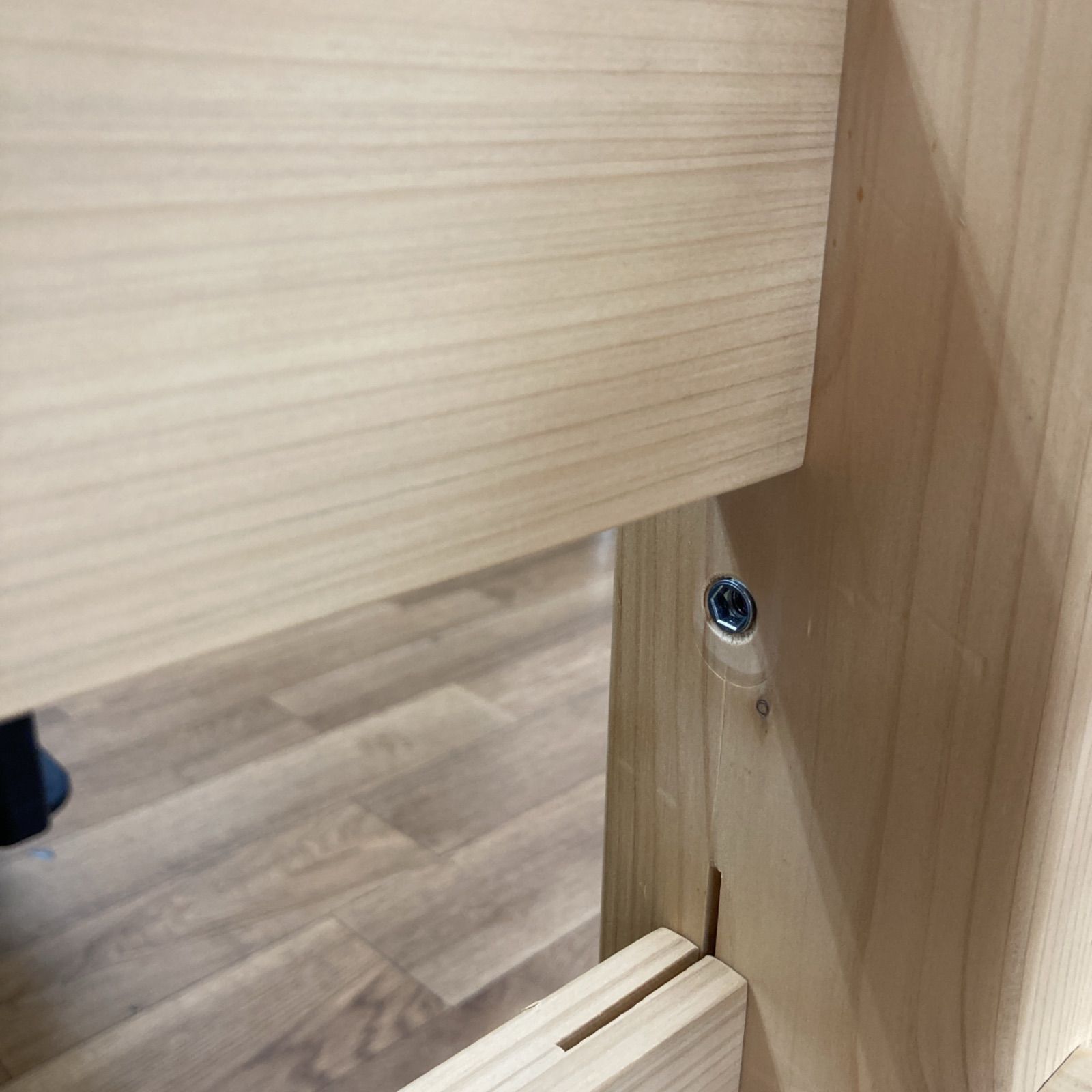 名古屋市近郊送料設置 S134 子供用2段ベッド 木製 コンパクトモデル 幅99cm NEXPOTALLINN_EU