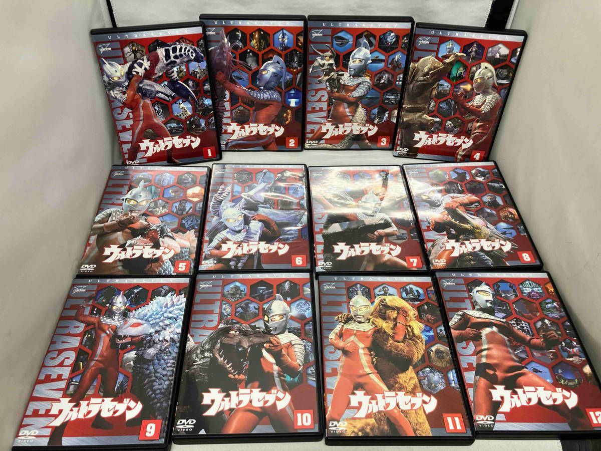 DVD 【※※※】[全12巻セット]ウルトラセブン ウルトラ1800 1~12