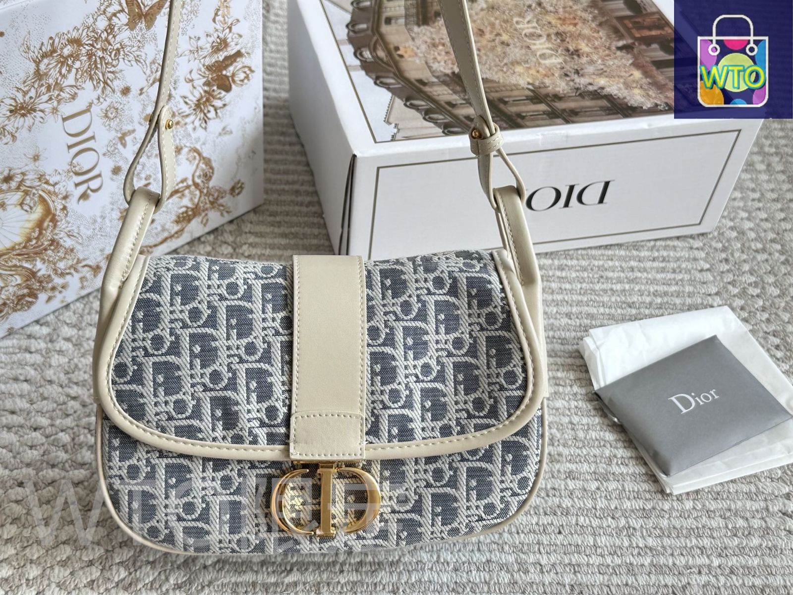 【シンプル使いやすい】Dior Daily メッセンジャーバッグ ラージ DIOR | Dior Daily フラップ付き メッセンジャーバッグ ラージ
