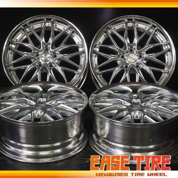 WORK SCHWERT QUELL 19×8.5J 38 114.3 5H 4本 30系 アルファード ヴェルファイア ハリアー等