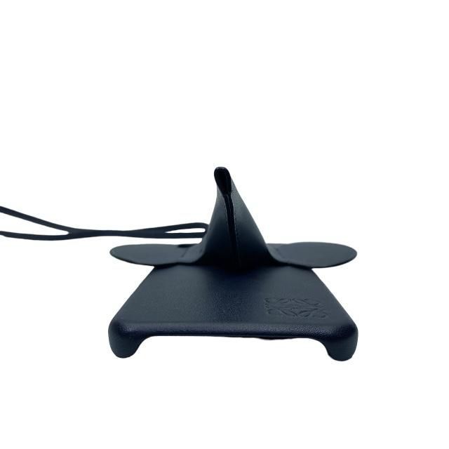 LOEWE レザー iPhone ケース ネイビー LOEWE レザー iPhone ケース ネイビー - メルカリ