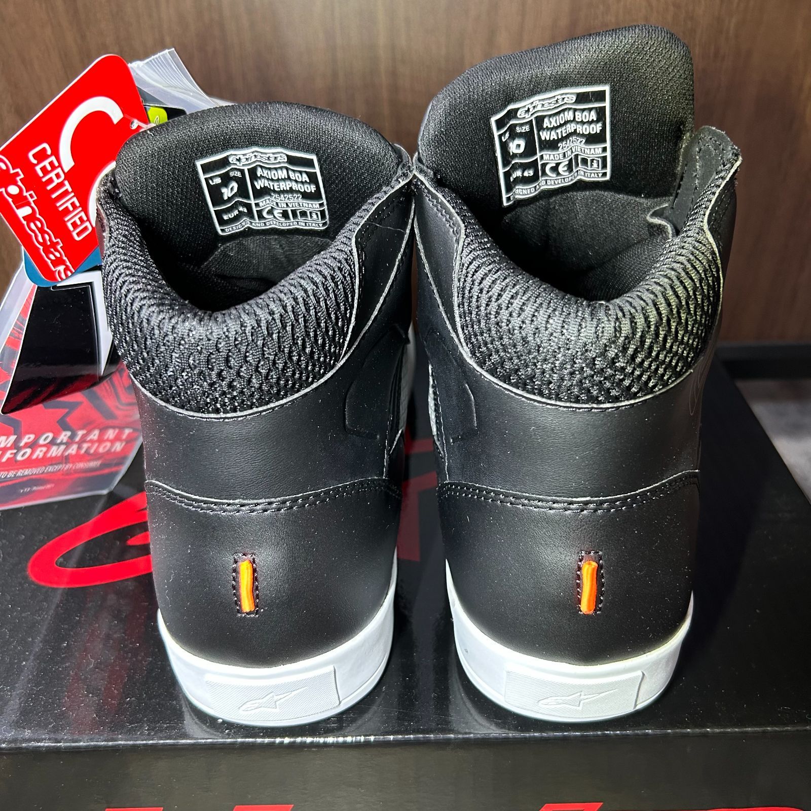 アルパインスターズ AXIOM BOA WATERPROOF SHOE ASIA 12 BLACK