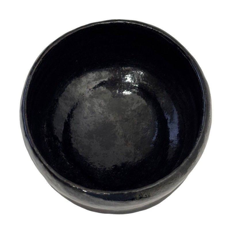 松楽造 黒楽茶碗 茶道具 茶器  陶器 木箱付き 【中古】 52505K265 松楽造 黒楽茶碗 茶道具 茶器 陶器 木箱付き 【中古】 52505K265