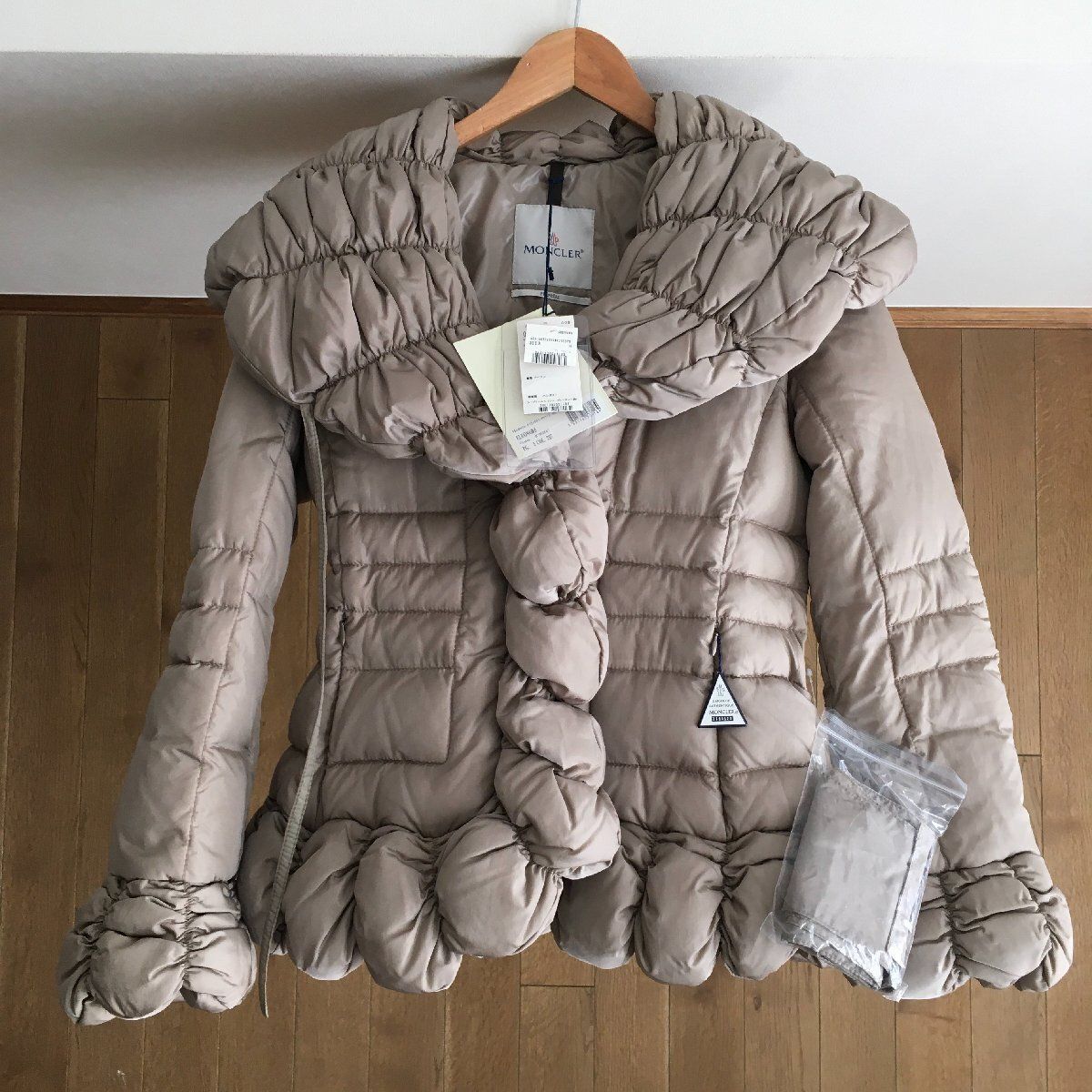 極美品 国内正規品 MONCLERモンクレール PREMIERE ダウンジャケット 0 