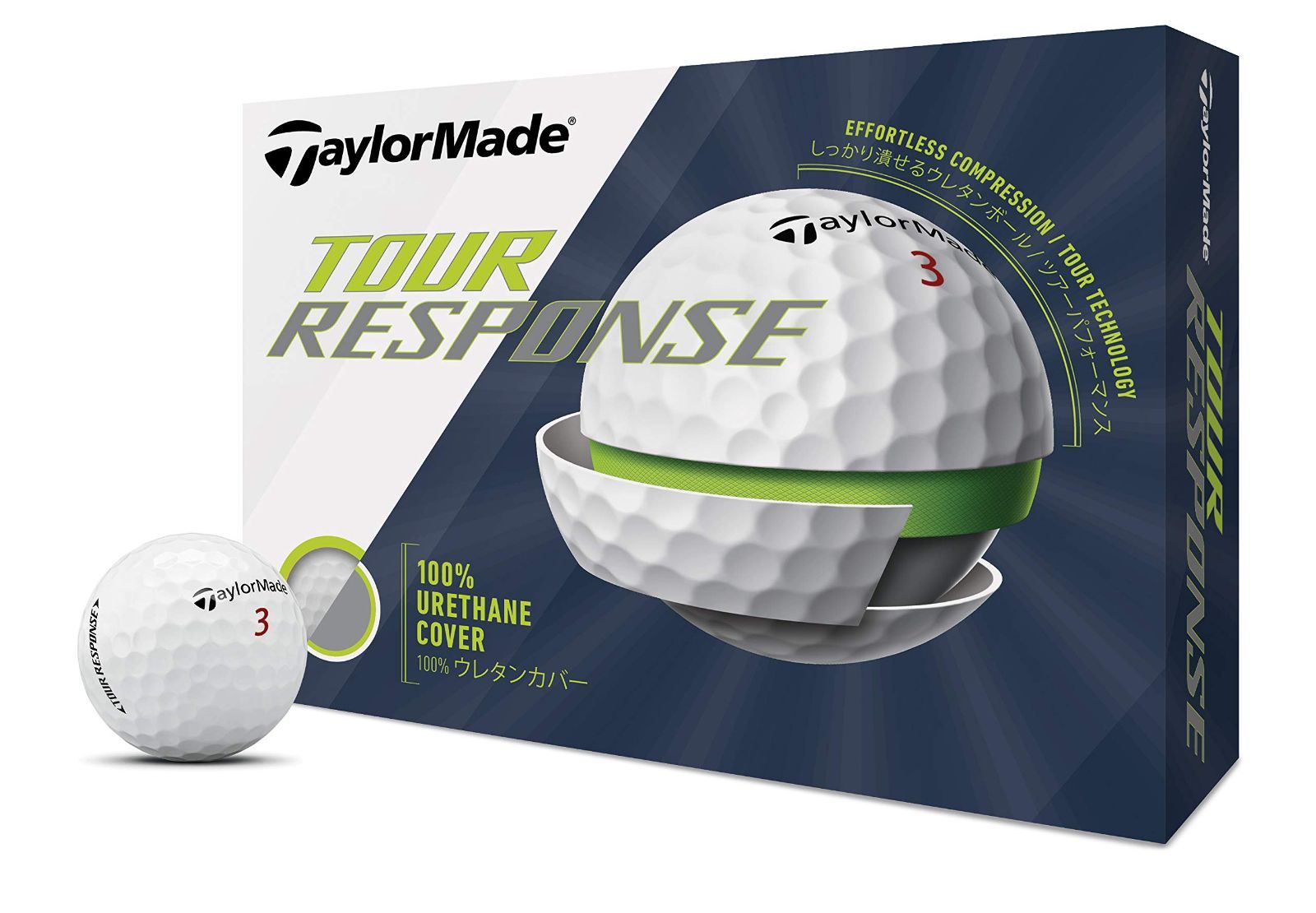 【数量限定】MADE) Tour Response(ツアーレスポンス) テーラーメイド(TAYLOR 12P M7176501 ホワイト
