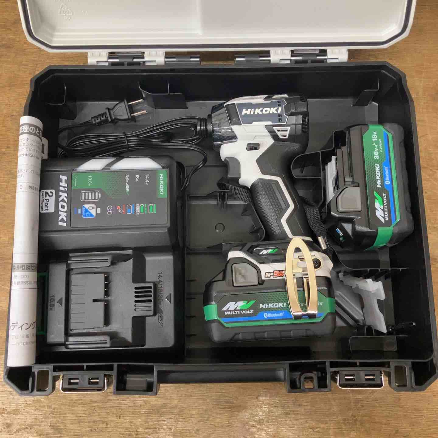 ハイコーキ HIKOKI 旧 日立工機 コードレスインパクトドライバー WH36DD 2XHSZ FW 柏店