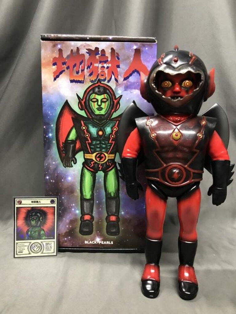 BLACK PEARLS Josh Wang 地獄人 HELL-MAN 赤x黒成型