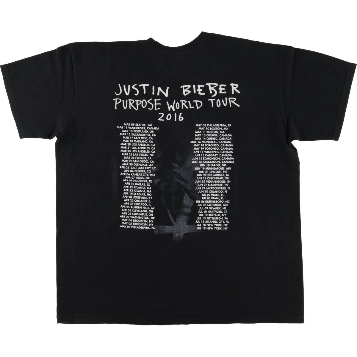 【新品 本物】Justin Bieber ジャスティンビーバー Tシャツ 新品 本物】Justin Bieber ジャスティンビーバー Tシャツ - メルカリ