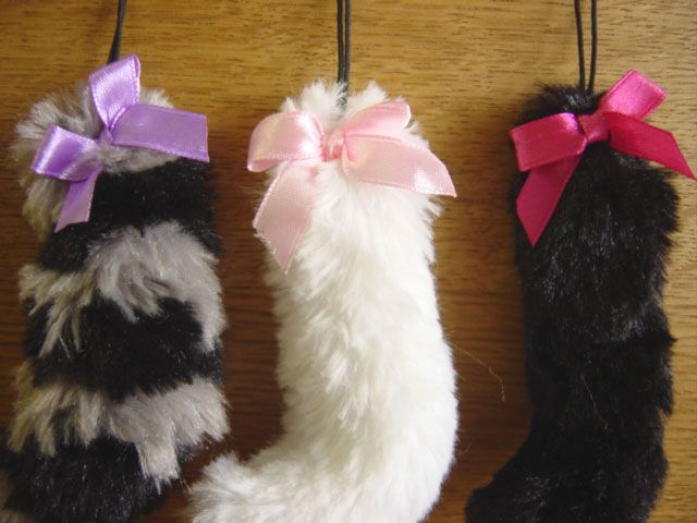 ♯Gpi08GDふさふさにゃんこしっぽストラップ4フルコンプ7種