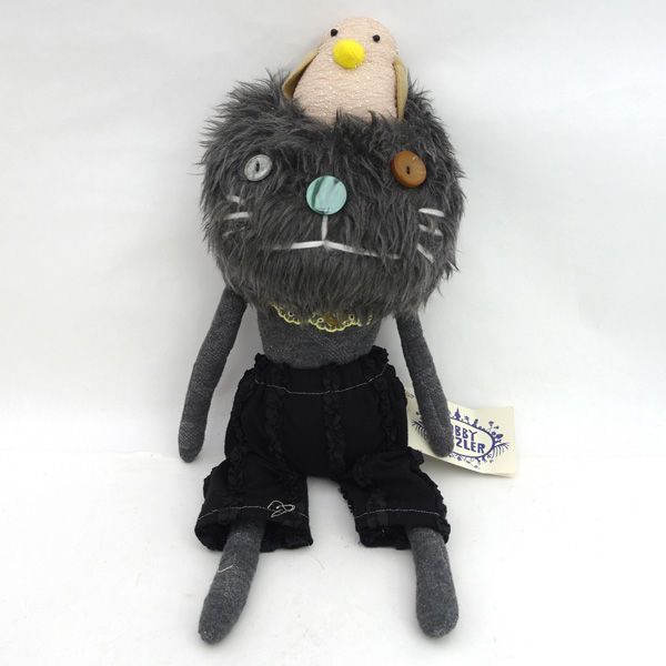 BOBBY DAZZLER / ボビーダズラー ◇ぬいぐるみ/猫/ネコ/グレー