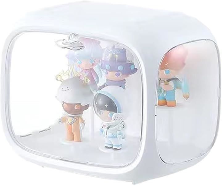 コレクションケース　横型　ホワイト 楽天市場】フィギュアケース 横長 uvカット コレクションケース
