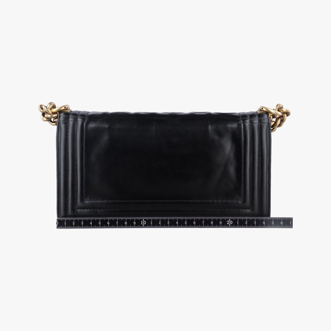 シャネルChanelボーイシャネル ブラック レザー A66713 15334321