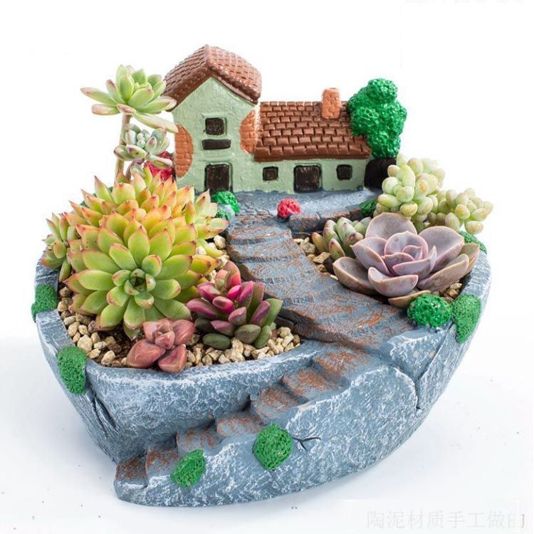 ✳️最終値下げ✳️多肉寄せ植え　ピアノ型プランター　水色　0226 ✳️最終値下げ✳️多肉寄せ植え ピアノ型プランター 水色 0226 Amazon