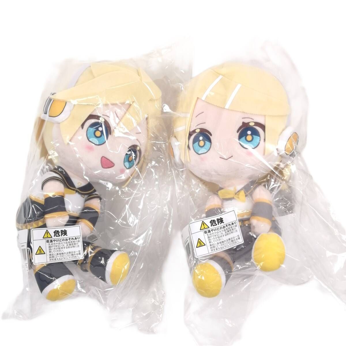 新品・未開封】あったかぬいぐるみ 鏡音リン&鏡音レン / 全高約 新品・未開封】あったかぬいぐるみ 鏡音リン&鏡音レン / 全高約