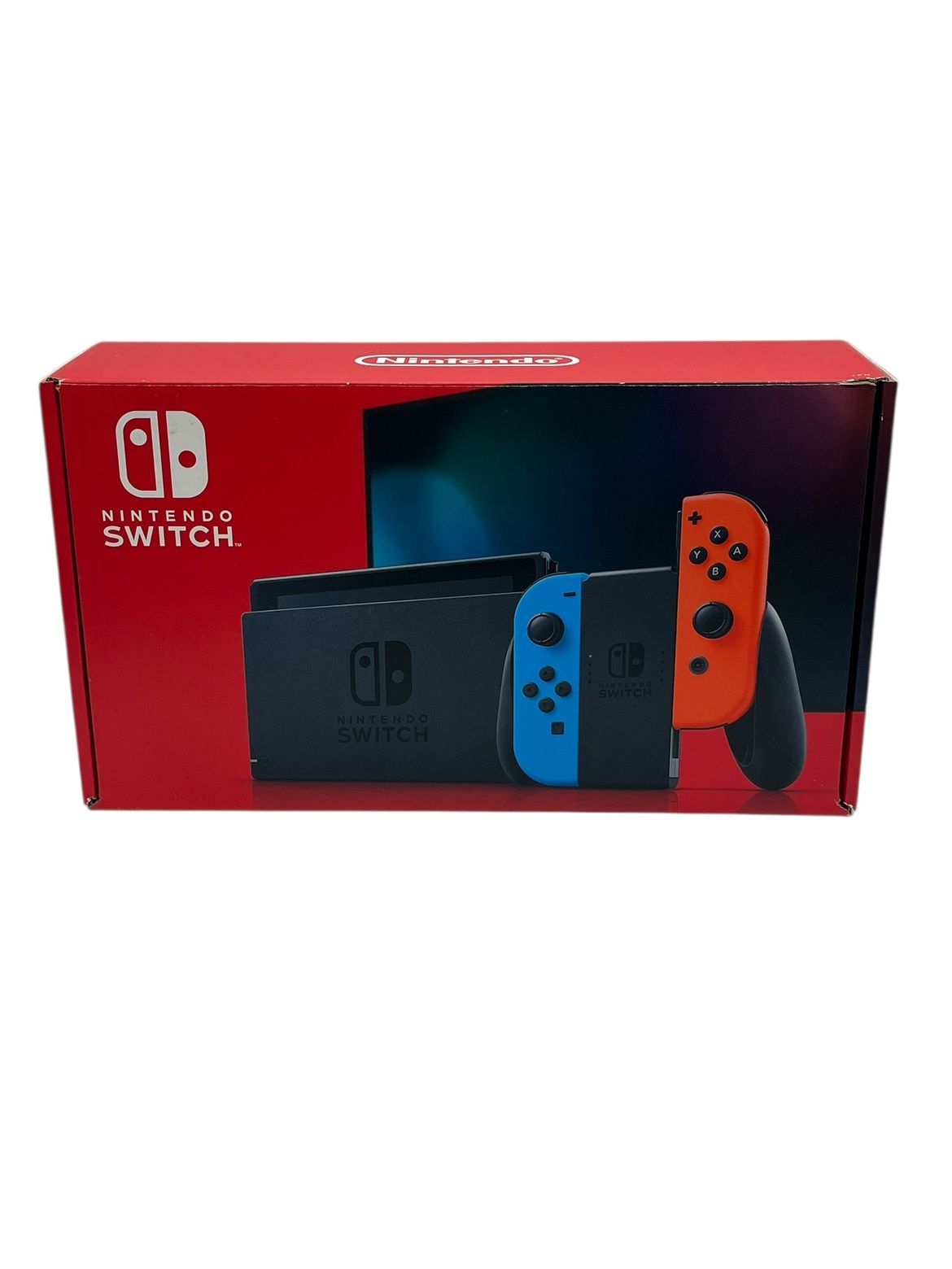 ♪2659 Nintendo Switch 任天堂 スイッチ HAD-S-KABAA ネオンブルー ネオンレッド マイクラソフト コントローラー付き ニンテンドー