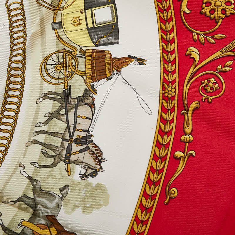 エルメス カレ90 LA PROMENADE DE LONGCHAMPS ロンシャンへの