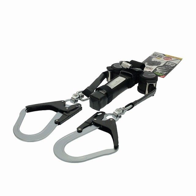 ♥品 TAJIMA タジマ ハーネス用ランヤード A1KR150F-WL5 ダブル L5スチールフック 頑丈 ランヤード長1500mm KRタイプ 116039