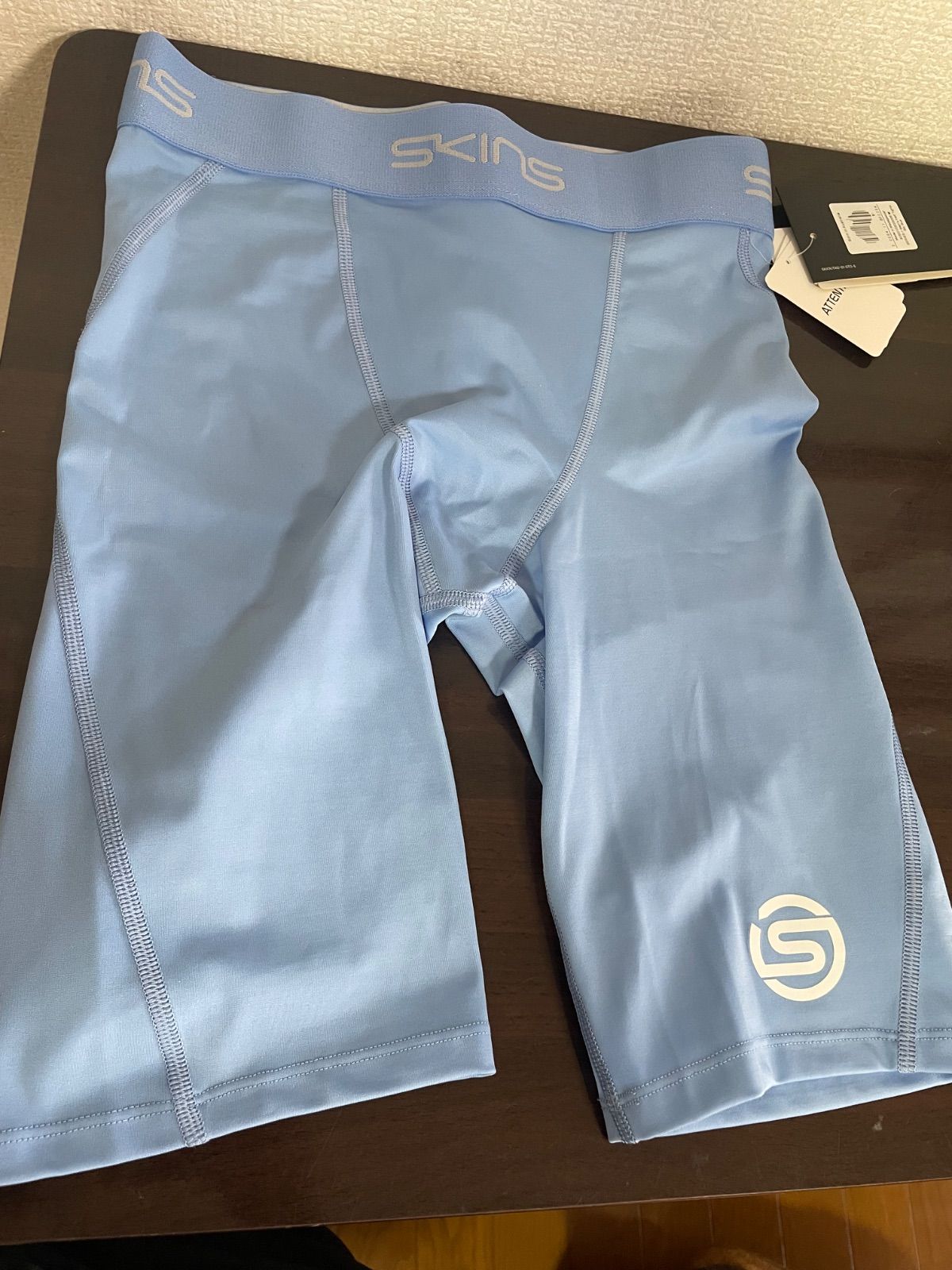 SKINS ハーフタイツ メンズSサイズ SKINS(スキンズ) メンズハーフ