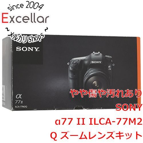 bn:10] SONY 一眼 α77 II ズームレンズキット ILCA-77M2Q 訳あり 元箱