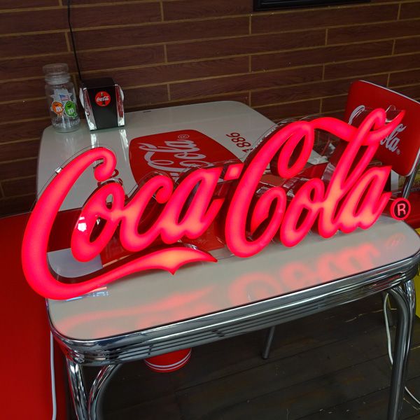 COCA-COLA BRAND コカコーラブランド LEDサイン「レタリング LEDサイン」 PJ-LED02 アメリカ雑貨 アメリカン雑貨