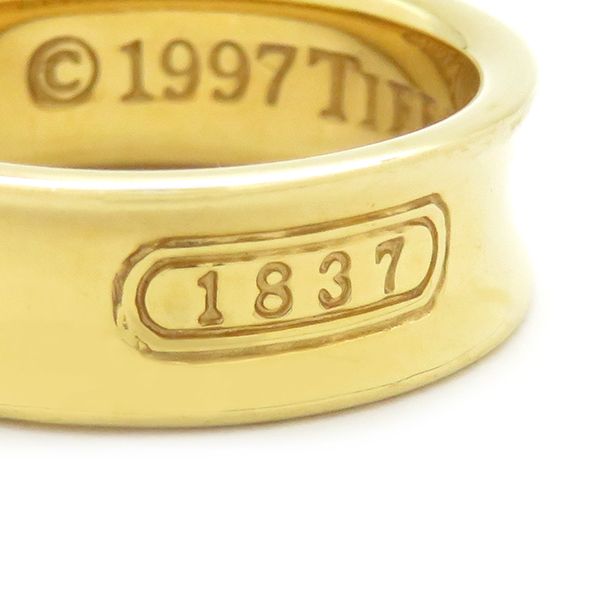 ティファニー TIFFANY&Co. 1837 リング YG イエローゴールド