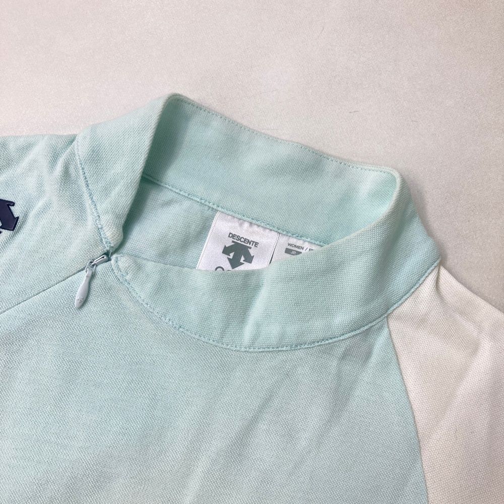 サイズ：M DESCENTE GOLF デサントゴルフ ハイネック ノースリーブ