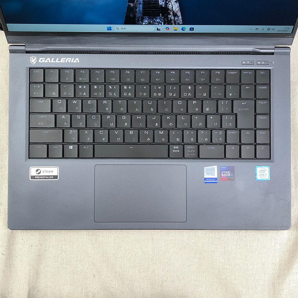 ◇ジャンク品・本体のみ◇ゲーミングノートPC パソコン GALLERIA ◇ジャンク品・本体のみ◇ゲーミングノートPC パソコン GALLERIA