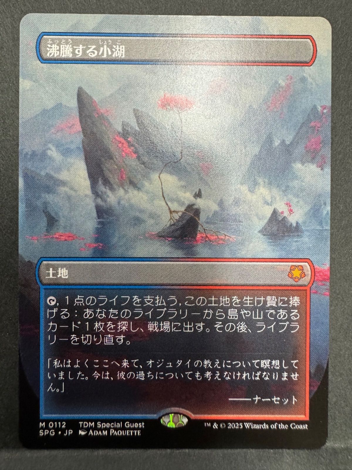 MTG 日本語版2枚 沸騰する小湖 SPG スペシャルゲスト